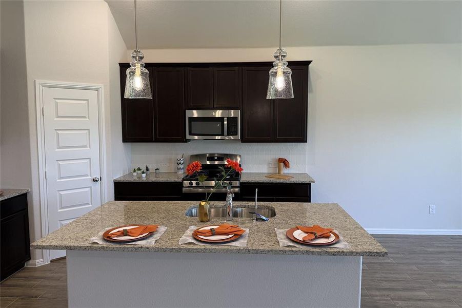 Furnished interior view inside a new home in Kings Way, Denton (Image 3). Furnished interior view inside a new home in Kings Way, Denton (Image 3).