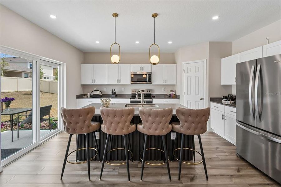 Furnished interior view inside a new home in , Haines City (Image 11).
