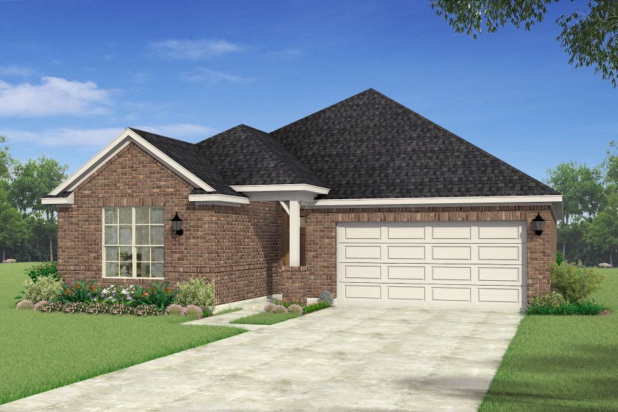 The Elinor II - Hill Country 2 Elevation