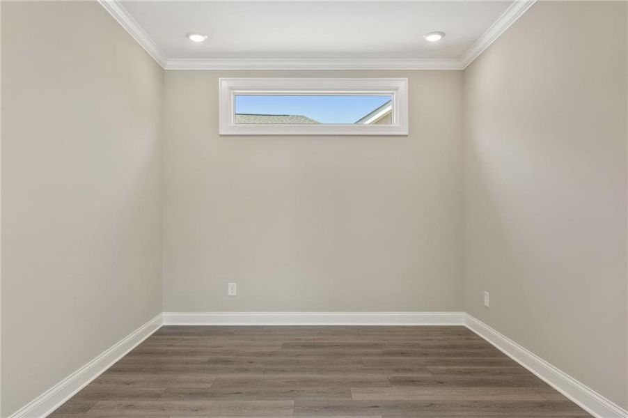 Spacious, unfurnished interior of a new home in The Courtyards at Redbud Lane, Canton (Image 16).