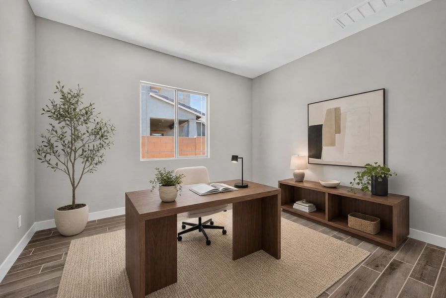 Furnished interior view inside a new home in Legado, Queen Creek (Image 8).