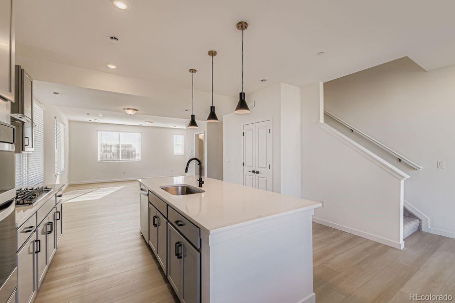 Kitchen looking towards great room Kitchen looking towards great room