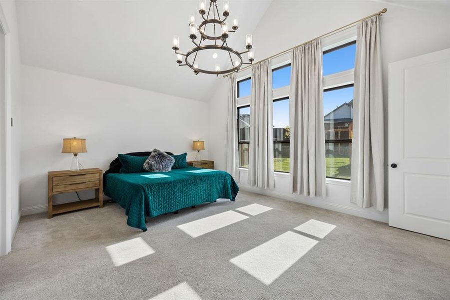 Furnished interior view inside a new home in , Fort Worth (Image 5).