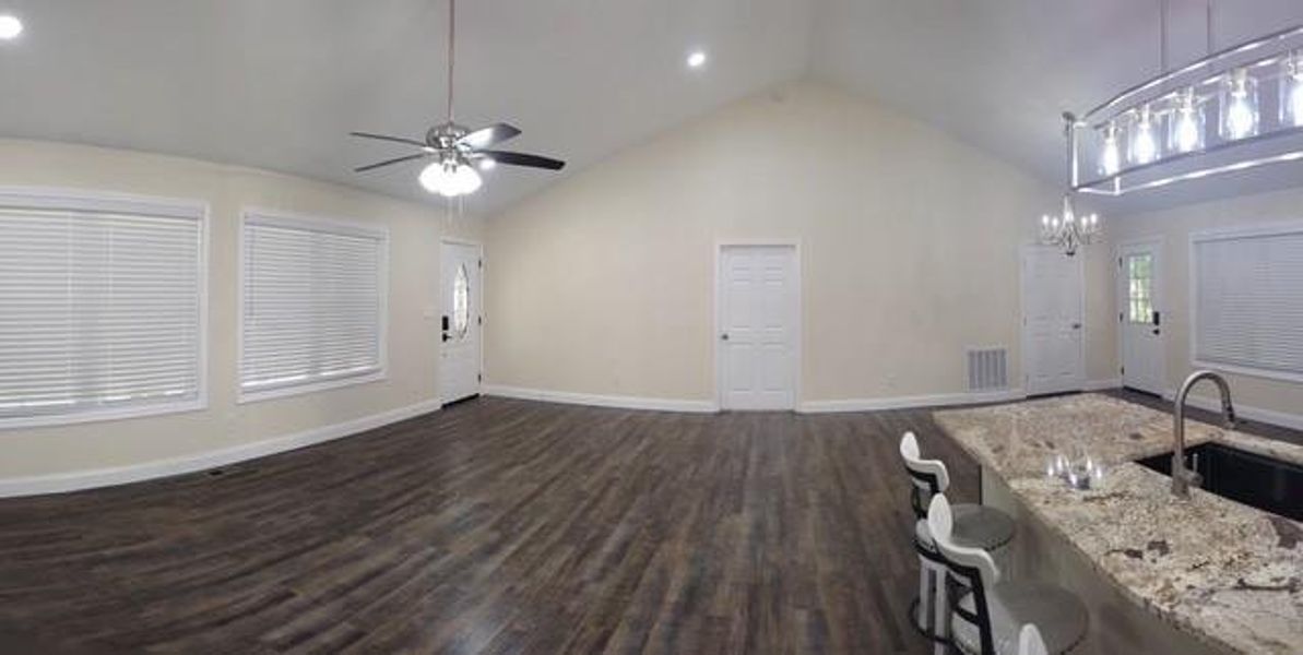 Furnished interior view inside a new home in , Lavonia (Image 7).