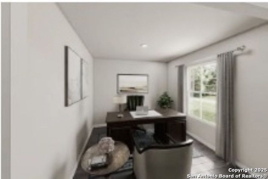 Furnished interior view inside a new home in Las Colinas, Kenedy (Image 6).