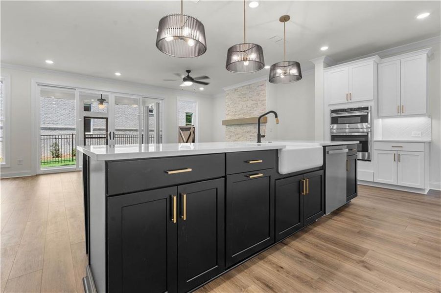 Furnished interior view inside a new home in , Peachtree Corners (Image 14).