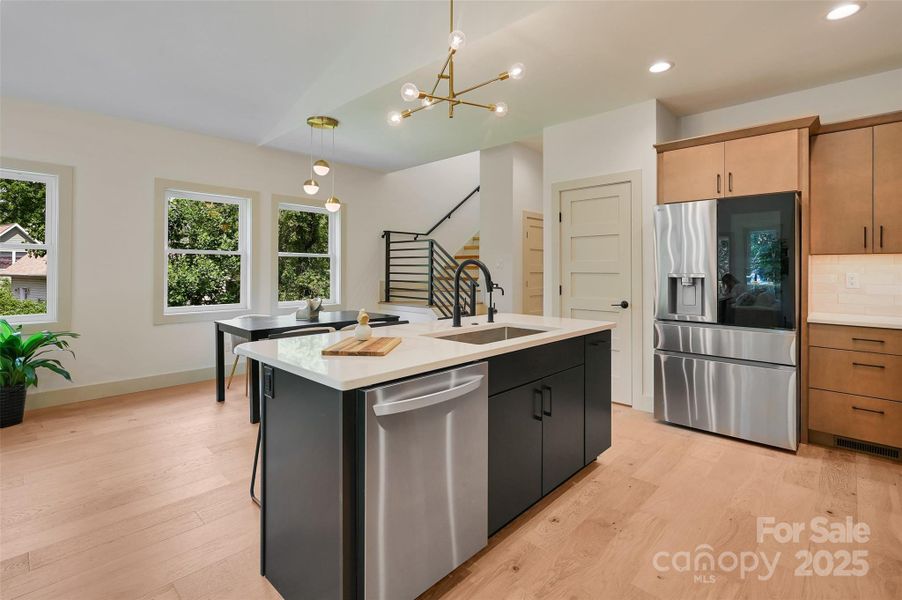 Furnished interior view inside a new home in , Asheville (Image 16).