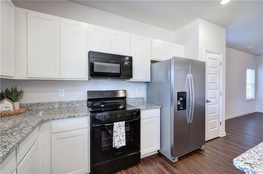 Furnished interior view inside a new home in , Cartersville (Image 9). Furnished interior view inside a new home in , Cartersville (Image 9).