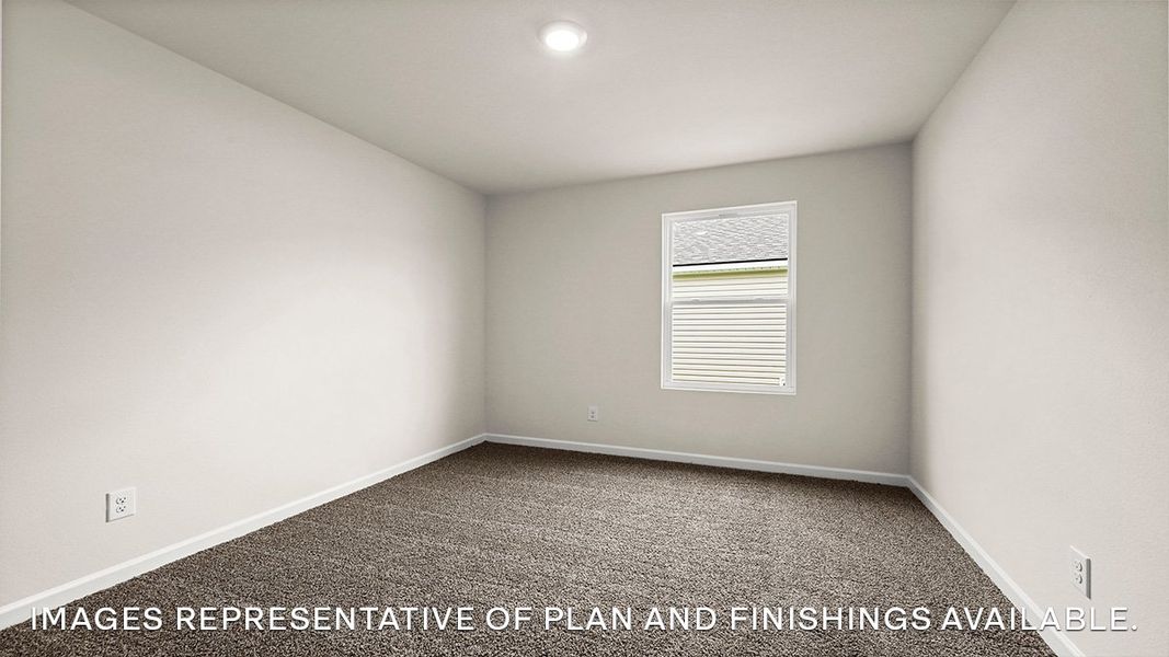 Representative unfurnished interior of a home built from the EDISON by D.R. Horton in Morford, Jackson (Image 19). Representative unfurnished interior of a home built from the EDISON by D.R. Horton in Morford, Jackson (Image 19).