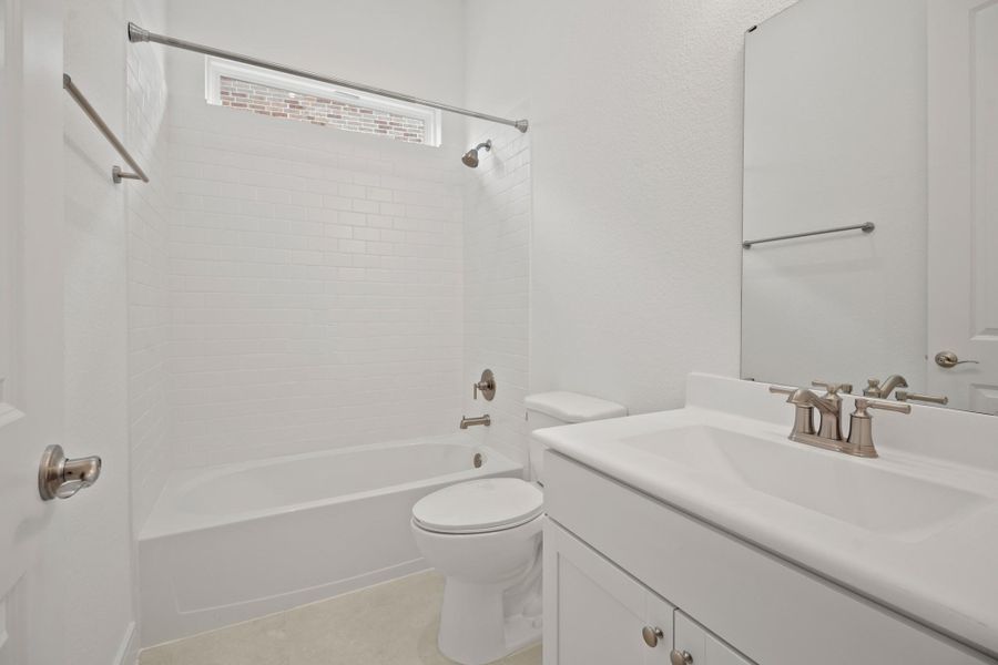 Furnished interior view inside a new home in Westland Ranch - 70' Homesites, League City (Image 8).