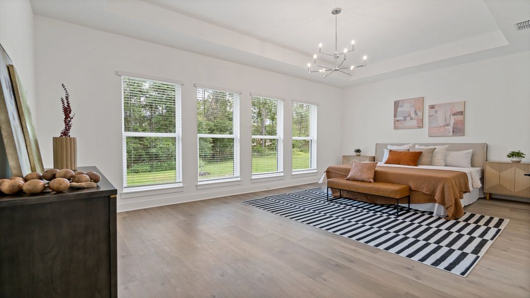 Representative furnished interior of a home built from the 2527F by Perry Homes in Southern Hills 80', Brooksville (Image 6).