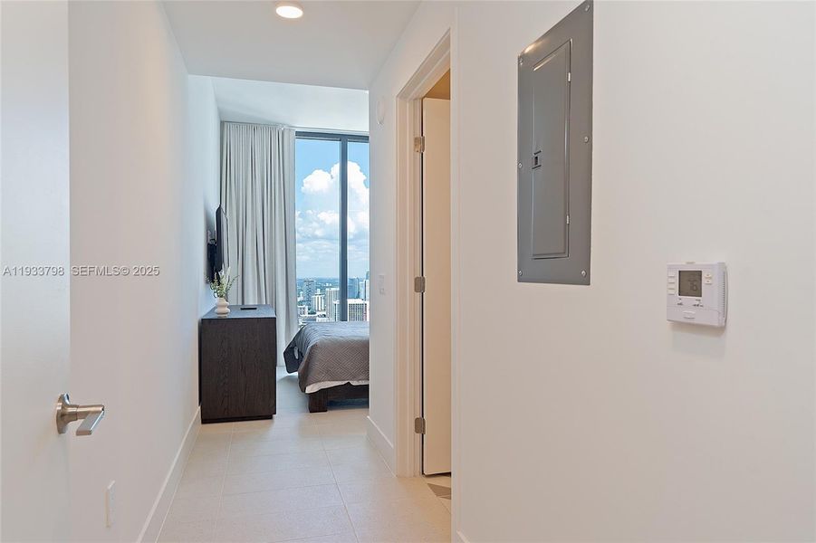 Furnished interior view inside a new home in , Miami (Image 38).