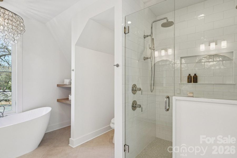 Furnished interior view inside a new home in , Charlotte (Image 18).