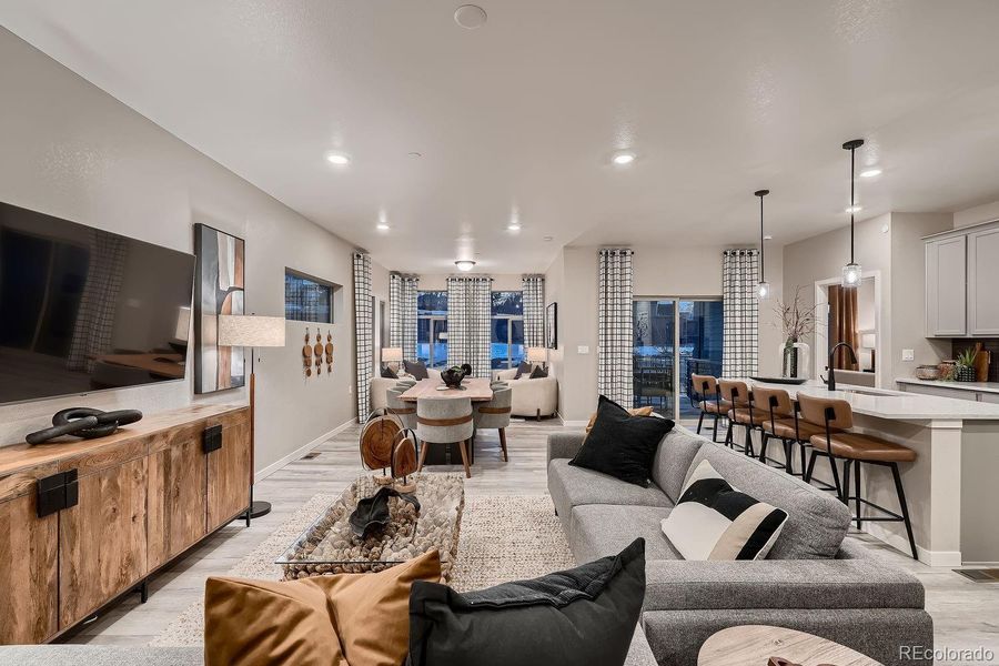 Furnished interior view inside a new home in , Westminster (Image 14). Furnished interior view inside a new home in , Westminster (Image 14).