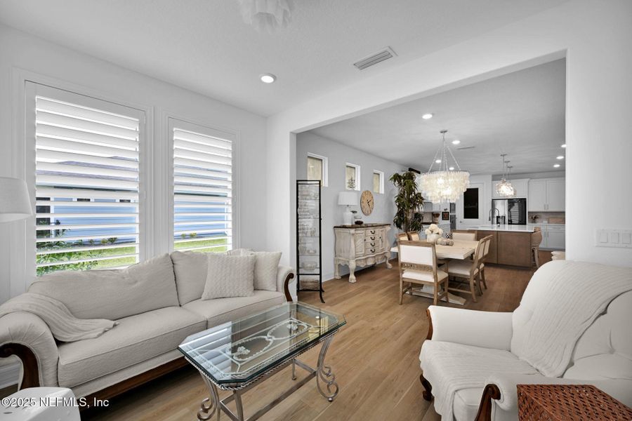 Furnished interior view inside a new home in , Jacksonville (Image 33). Furnished interior view inside a new home in , Jacksonville (Image 33).