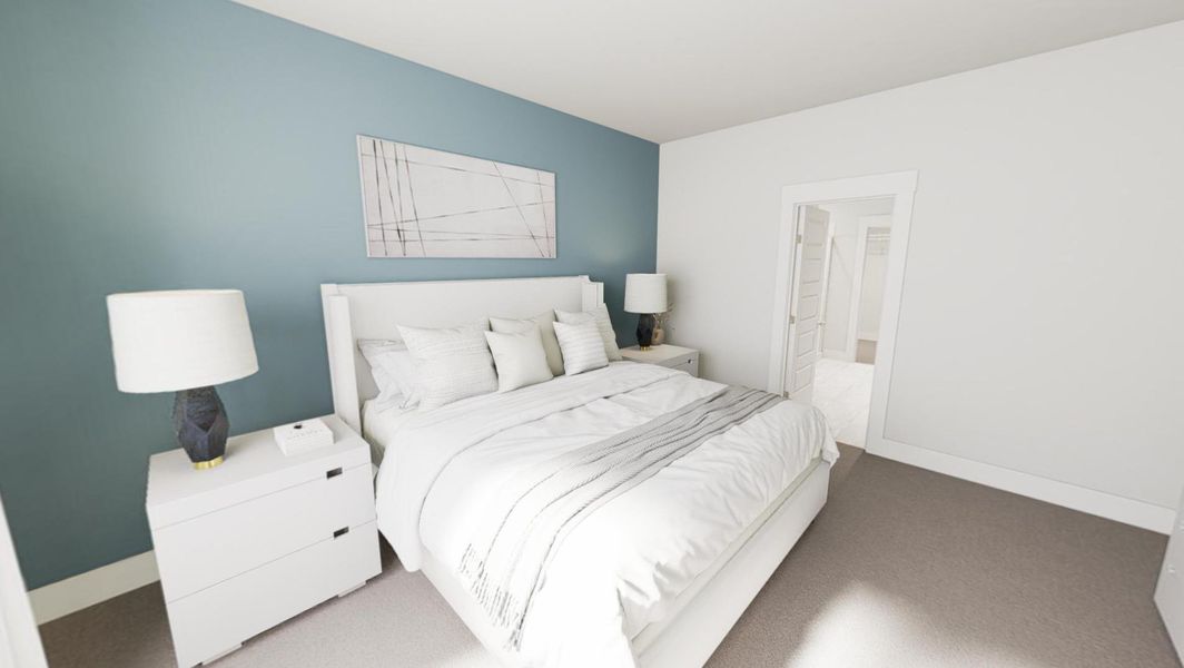Furnished interior view inside a new home in Tupelo Junction, Mebane (Image 8).