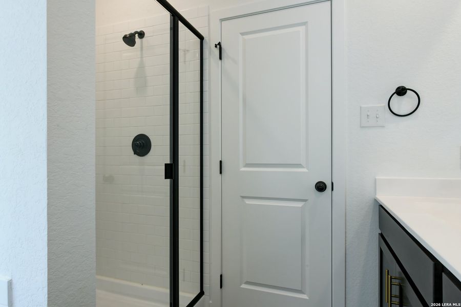 Furnished interior view inside a new home in The Wilder, Adkins (Image 11).