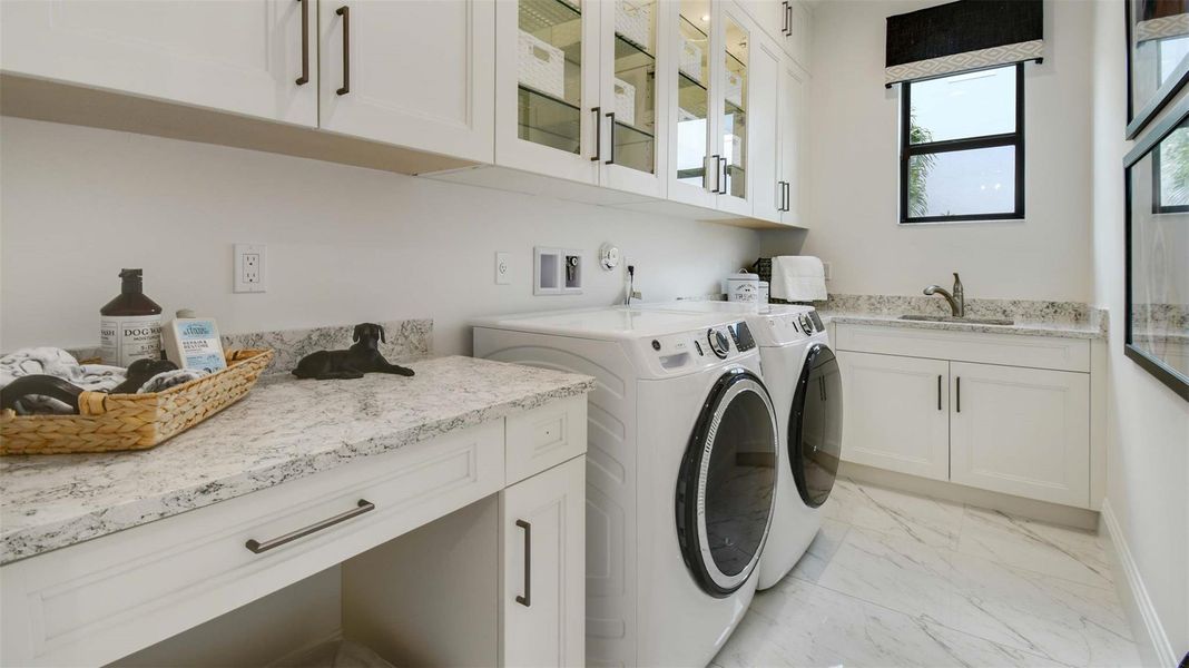 Furnished interior view inside a new home in Artistry Palm Beach, Palm Beach (Image 21).