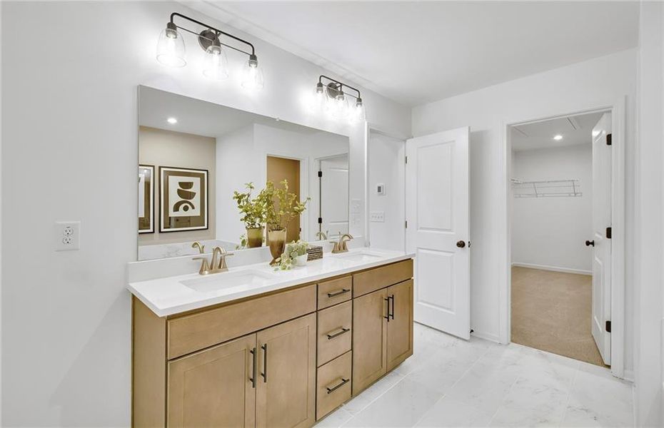 Furnished interior view inside a new home in Adler Springs, Powder Springs (Image 6).
