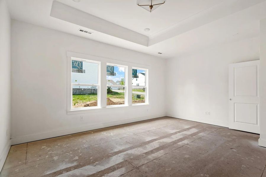 The Parkette B Primary Suite Bedroom