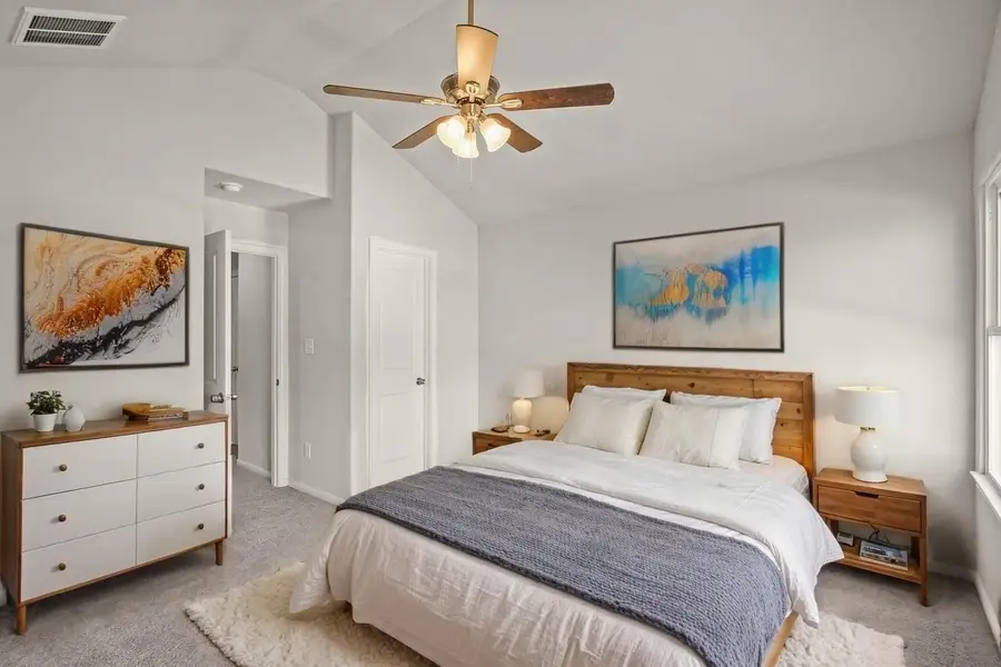 Furnished interior view inside a new home in , Houston (Image 3). Furnished interior view inside a new home in , Houston (Image 3).