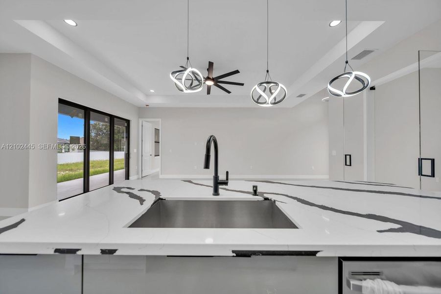 Close-up of interior finishes inside a home in , Lehigh Acres (Image 13).