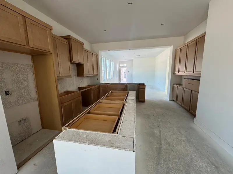 In-progress construction of a new home in Evergreen, Conroe, TX (Image 17).