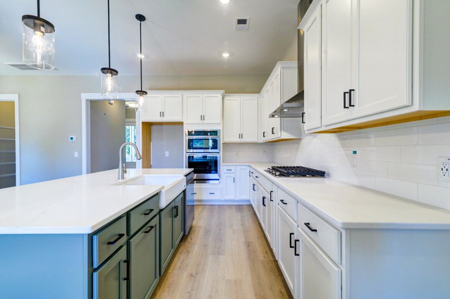 Furnished interior view inside a new home in , Charleston (Image 15).