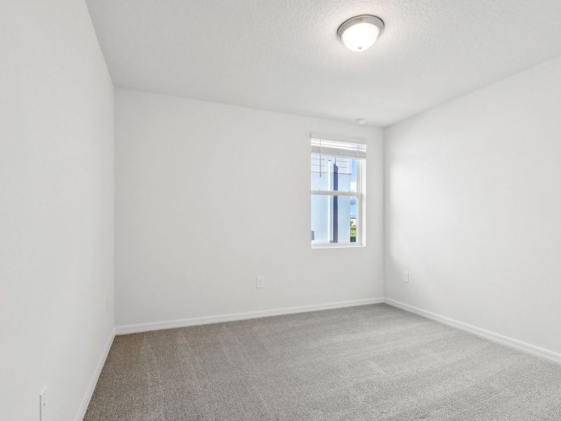 Spacious, unfurnished interior of a new home in Crosswinds - Signature Series, Haines City (Image 10). Spacious, unfurnished interior of a new home in Crosswinds - Signature Series, Haines City (Image 10).
