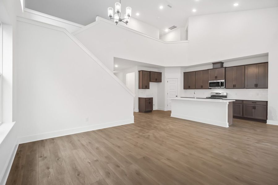Representative unfurnished interior of a home built from the The Ridgeport by Davidson Homes LLC in Calista Farms, White House (Image 23). Representative unfurnished interior of a home built from the The Ridgeport by Davidson Homes LLC in Calista Farms, White House (Image 23).