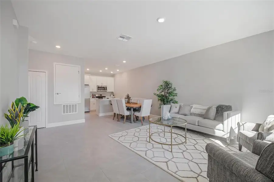 Furnished interior view inside a new home in , Kissimmee (Image 12). Furnished interior view inside a new home in , Kissimmee (Image 12).