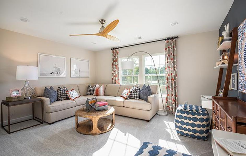 Furnished interior view inside a new home in Cypress Preserve, Moncks Corner (Image 10).