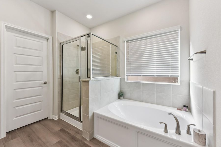 Furnished interior view inside a new home in Big Sky Ranch - Executive Collection, Dripping Springs (Image 26).