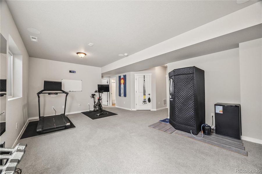 Furnished interior view inside a new home in , Monument (Image 31).