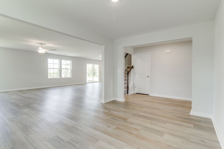 Spacious, unfurnished interior of a new home in Ellington, Elgin (Image 18). Spacious, unfurnished interior of a new home in Ellington, Elgin (Image 18).