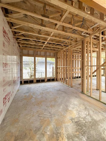 Formal Finning Room. Construction Photo as of 11/5/2025