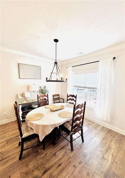 Furnished interior view inside a new home in Belle Woode Estates, Monroe (Image 11).