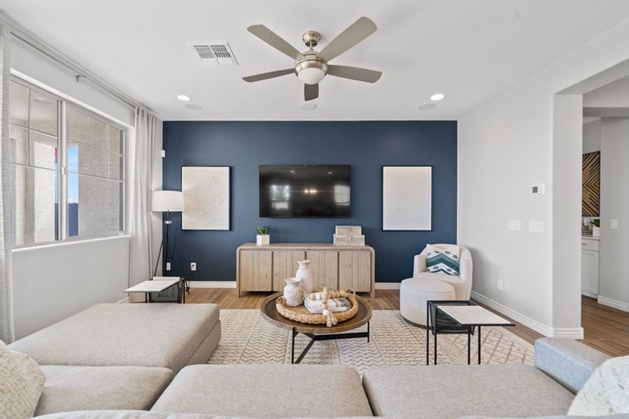 Furnished interior view inside a new home in Parkside, Avondale (Image 14).