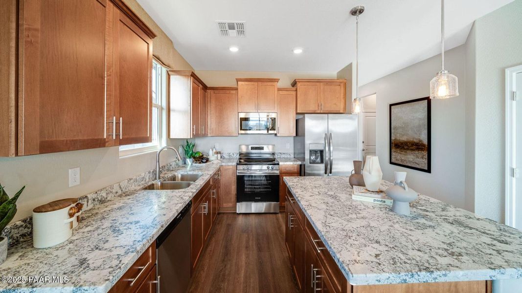 Furnished interior view inside a new home in South Ranch Southern Collection, Prescott (Image 5). Furnished interior view inside a new home in South Ranch Southern Collection, Prescott (Image 5).