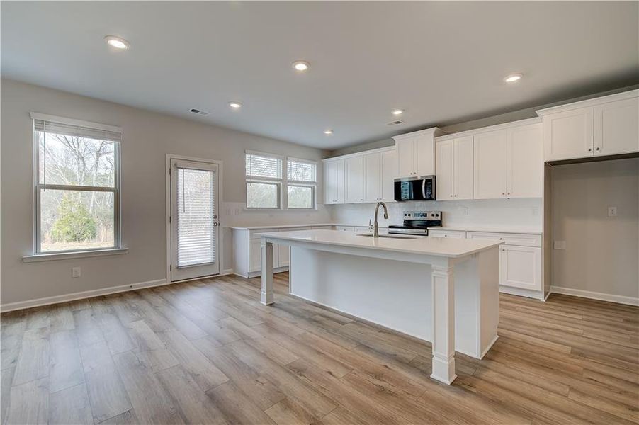 Furnished interior view inside a new home in Adagio, Dacula (Image 9).
