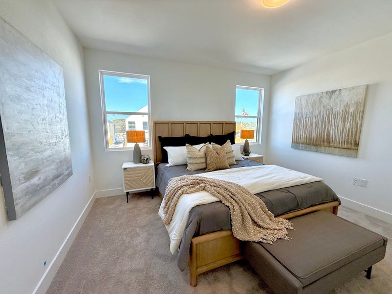 Furnished interior view inside a new home in Novel, Austin (Image 15).