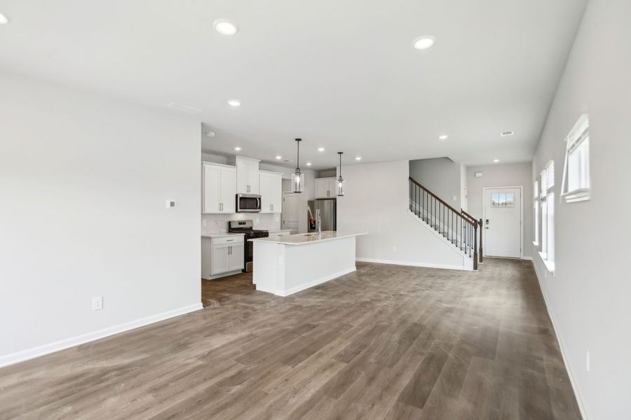 Spacious, unfurnished interior of a new home in Hemingway - Reserve Series, Cumming (Image 12). Spacious, unfurnished interior of a new home in Hemingway - Reserve Series, Cumming (Image 12).