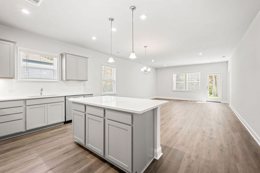 Furnished interior view inside a new home in Waterways, Richmond Hill (Image 5). Furnished interior view inside a new home in Waterways, Richmond Hill (Image 5).