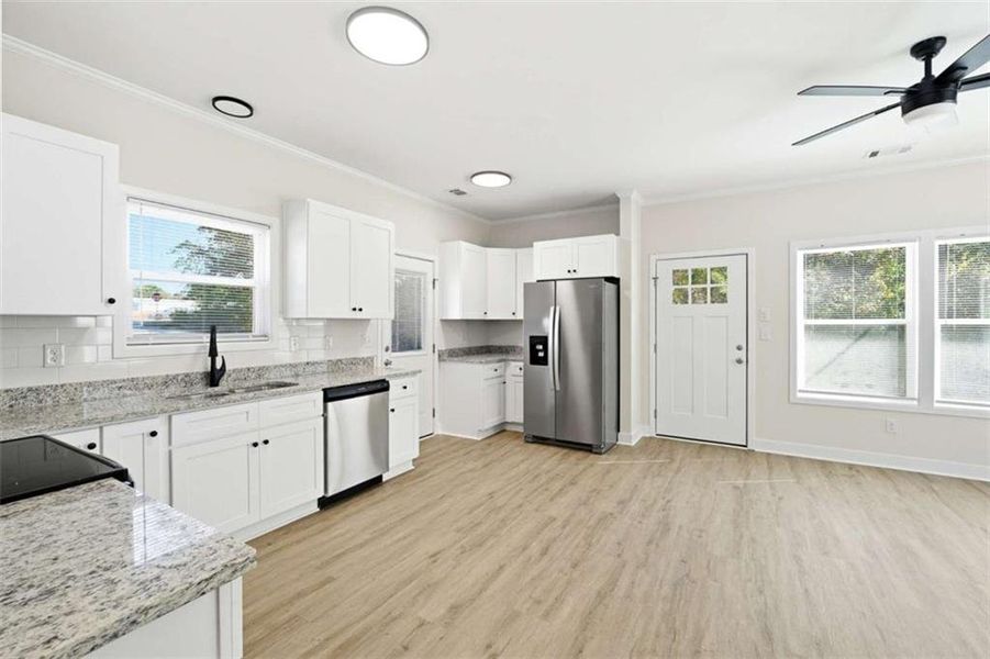 Furnished interior view inside a new home in , Athens (Image 3).