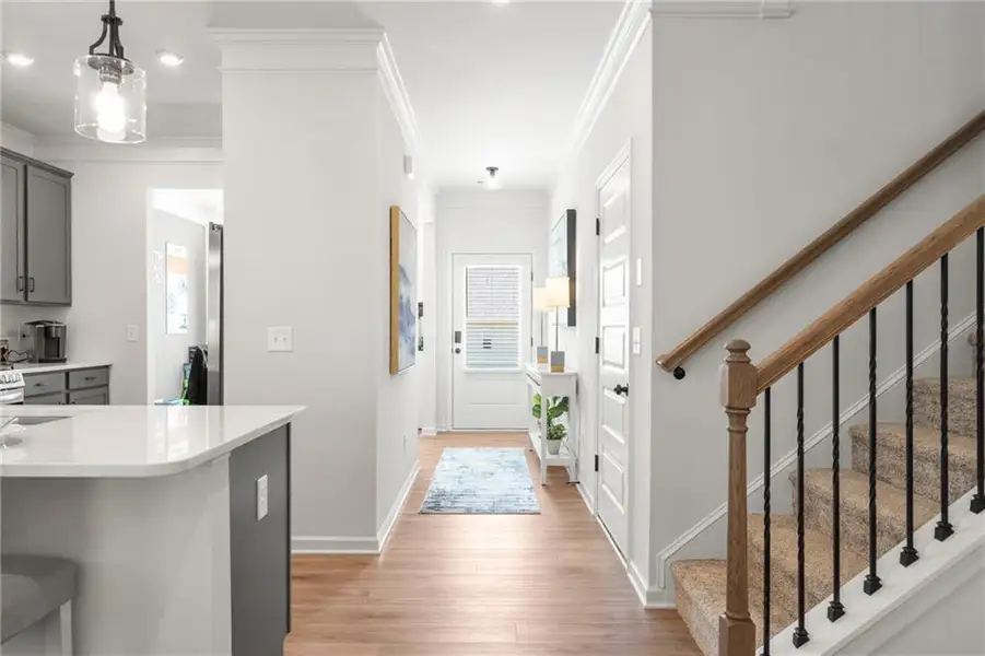 Furnished interior view inside a new home in Capstone Estates, Apison (Image 4).