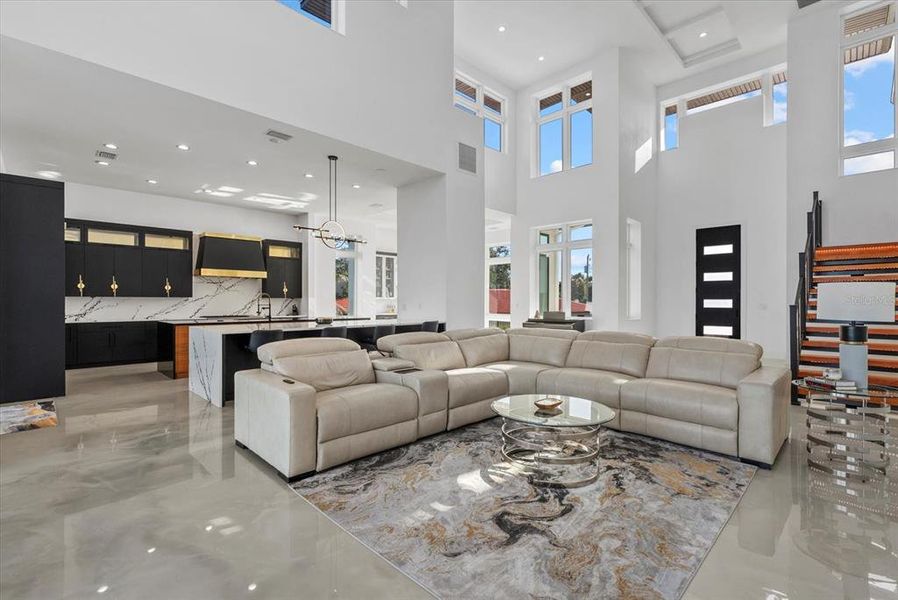 Furnished interior view inside a new home in , Osprey (Image 40).