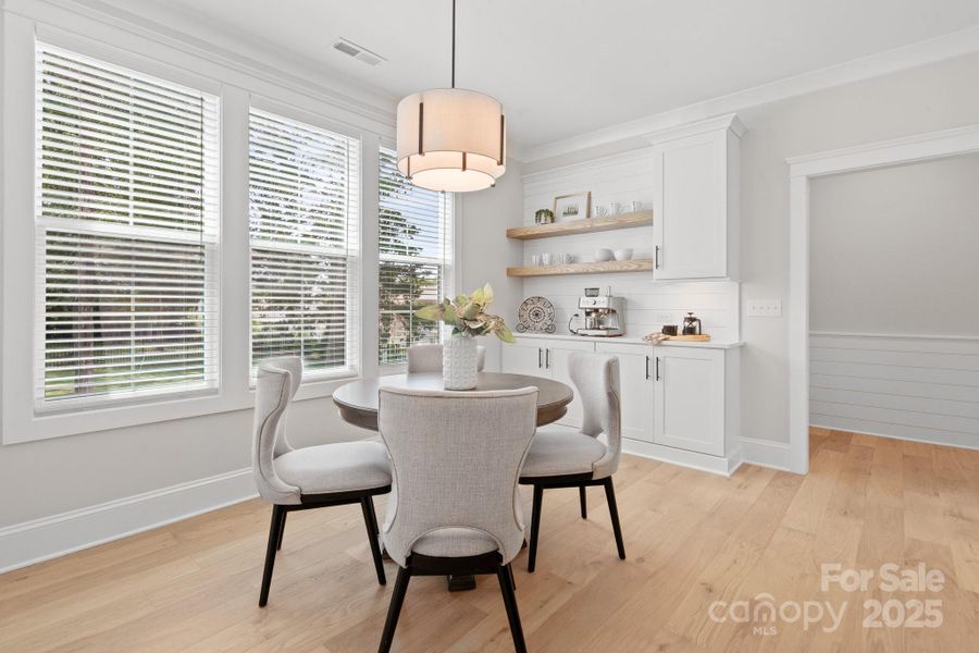Furnished interior view inside a new home in , Charlotte (Image 23).
