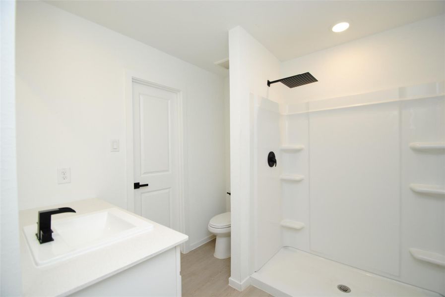 Furnished interior view inside a new home in Wharton Lakes, Wharton (Image 38).
