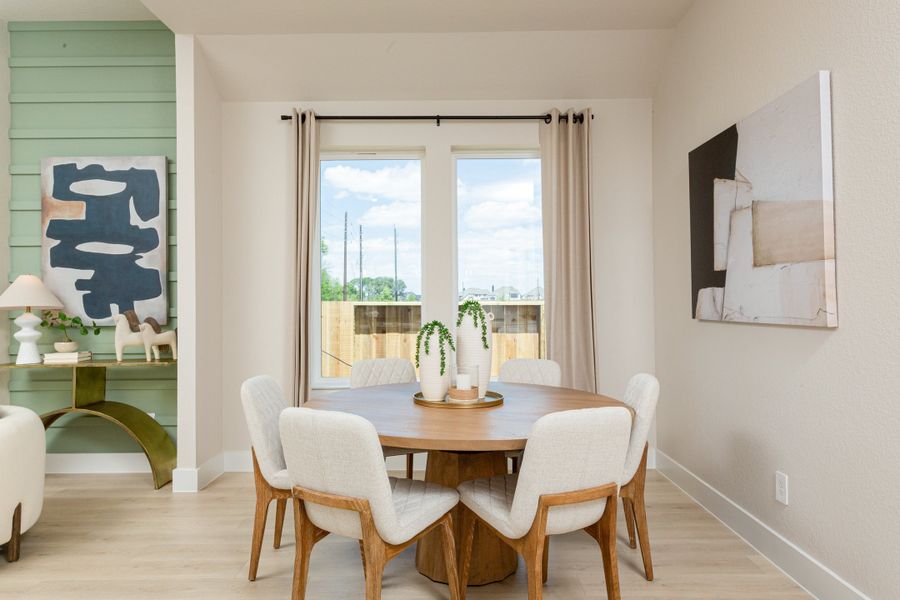 Representative furnished interior of a home built from the Reflection by Beazer Homes in Meridiana, Manvel (Image 7).