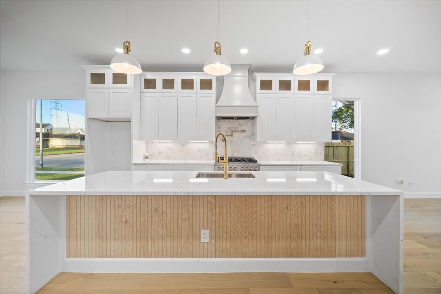 Furnished interior view inside a new home in , Houston (Image 9).